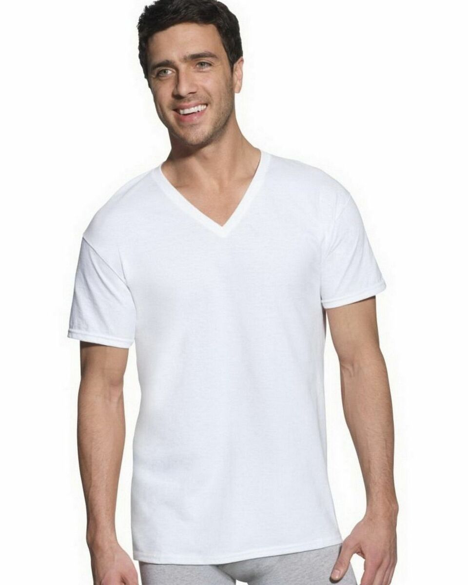 Hanes Tagless V-Neck [7010]