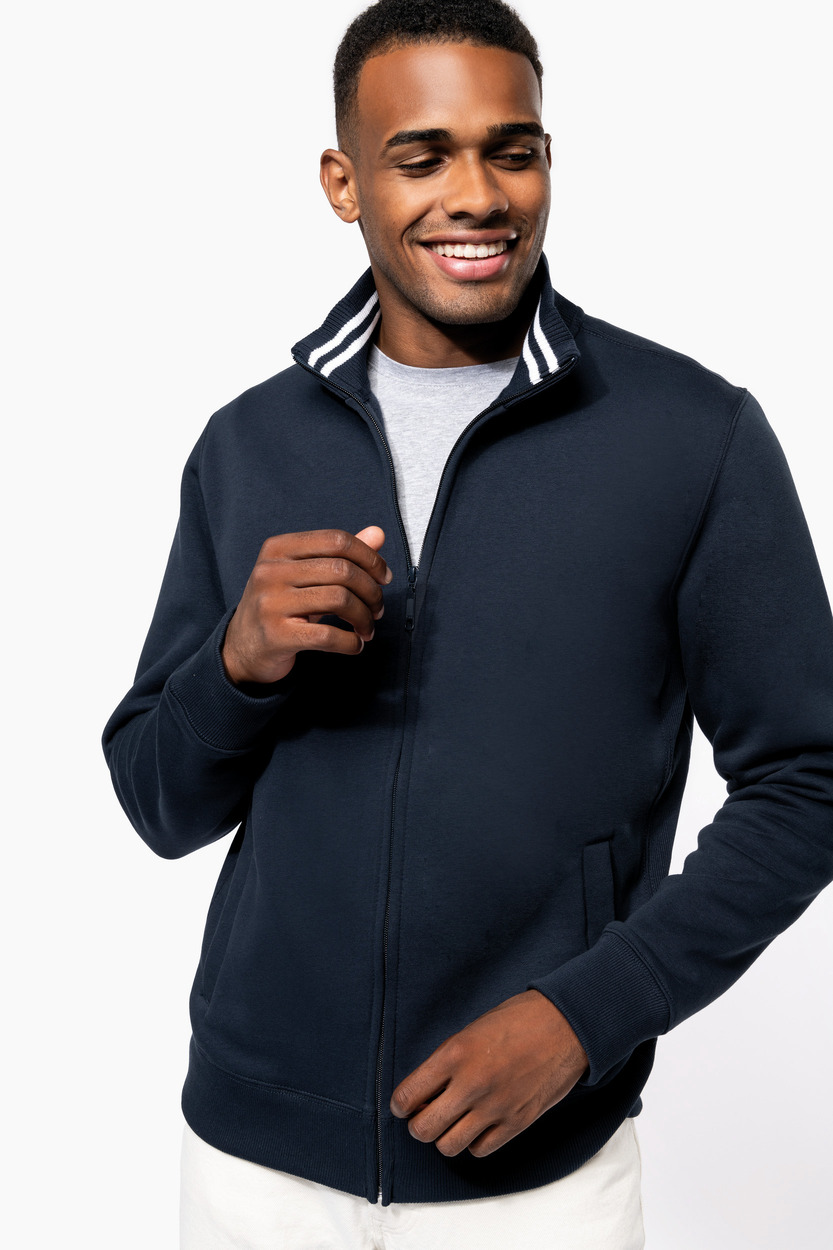 Kariban Men's full zip fleece jacket [K456]