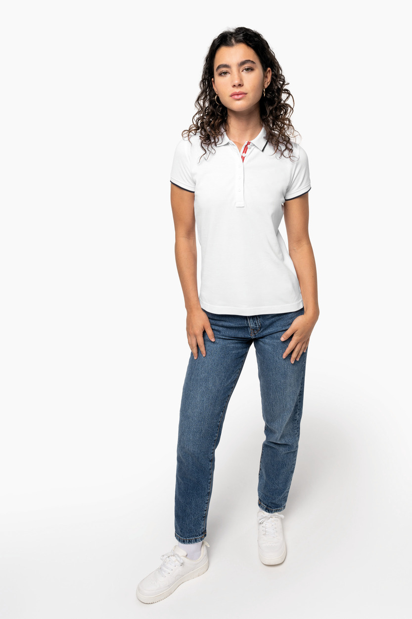 Kariban Dames polo korte mouwen [K252]