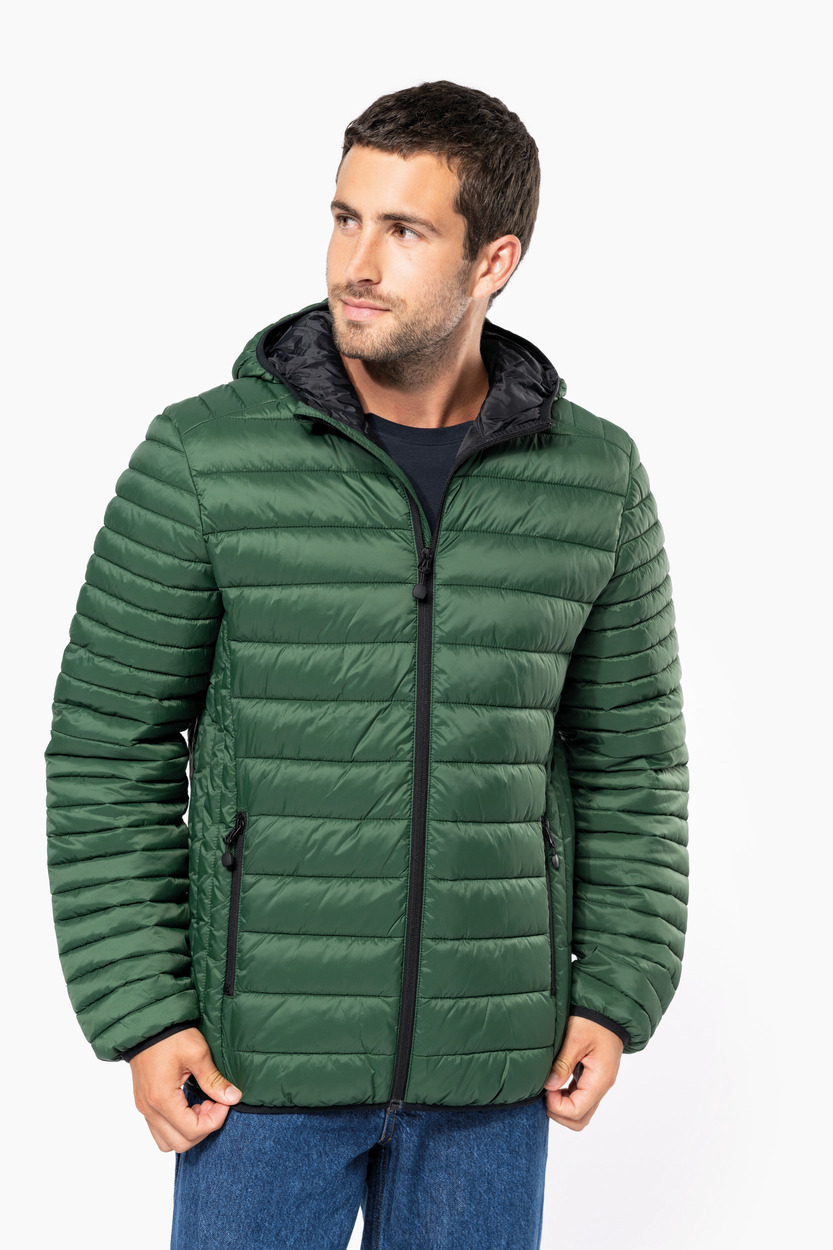 Kariban Mens lightweight hooded down jacket [K6110]