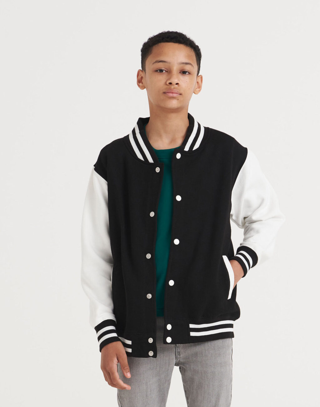 AWDis Kids Varsity Jacket [JH043J]