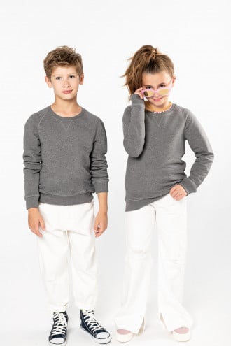 Kariban Sweater bio raglanmouwen kids [K490]