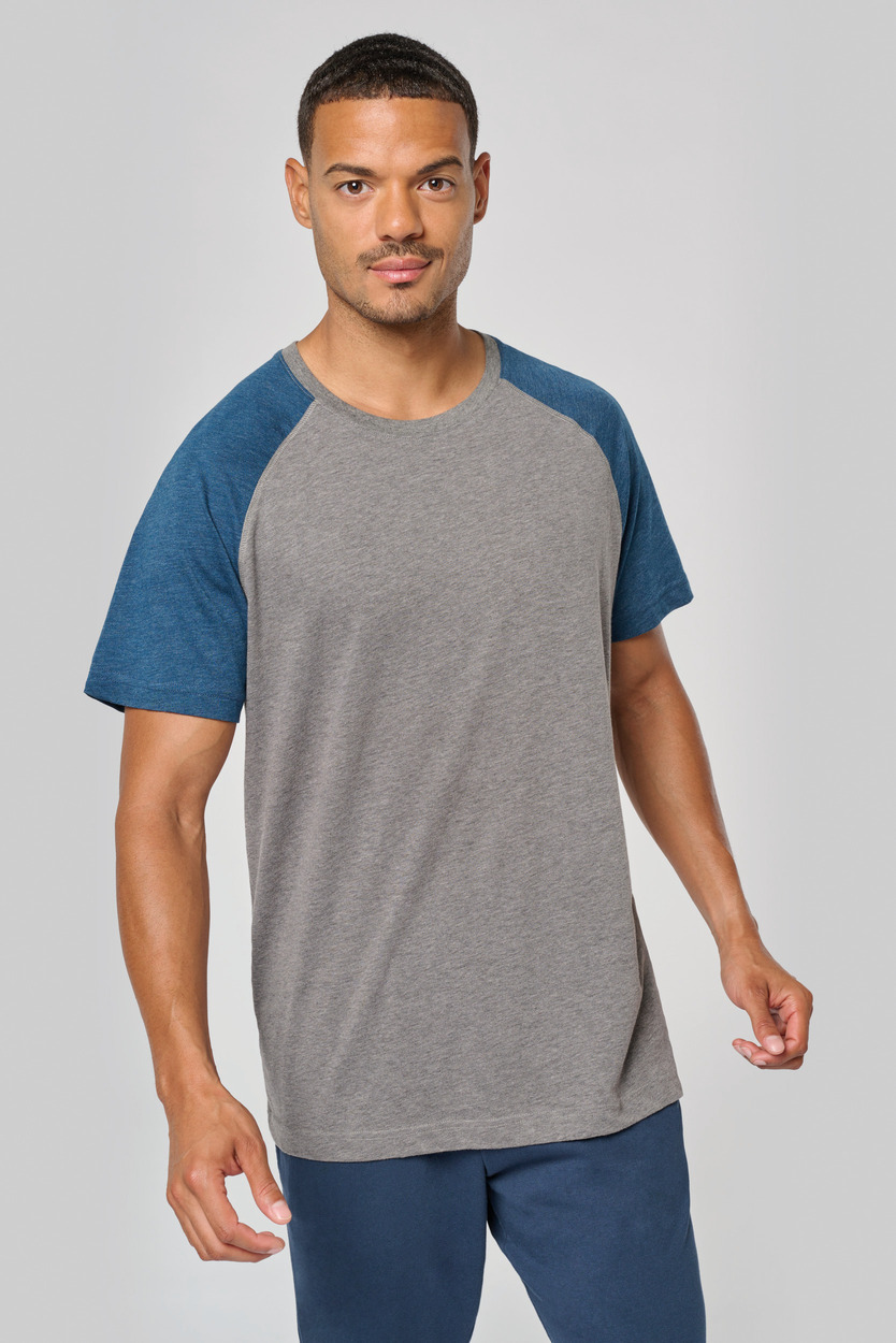 ProAct Adult two-tone sports short sleeve t-shirt [PA4010]