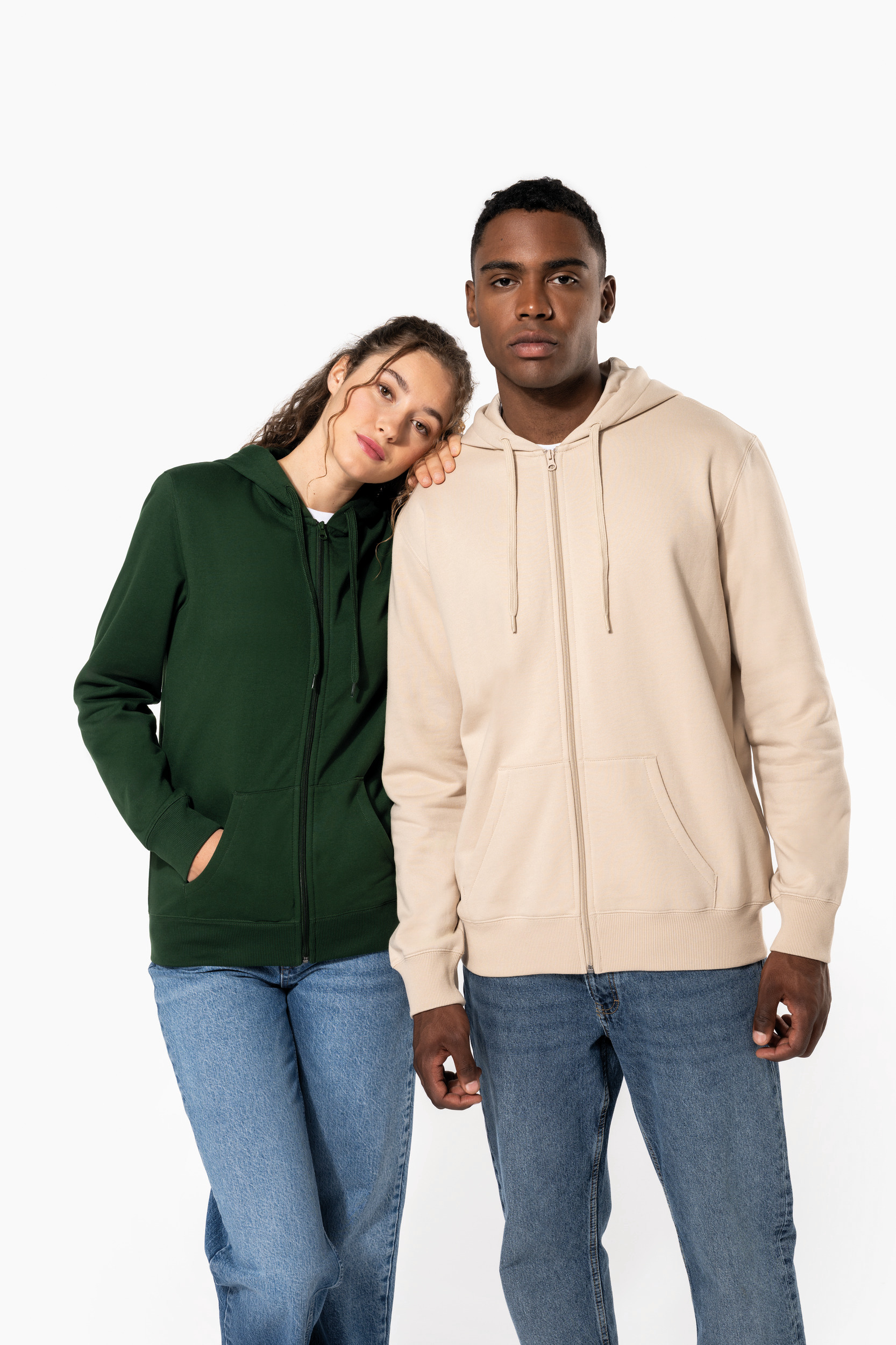 Kariban Unisex recycled full zip hoodie [K4042]