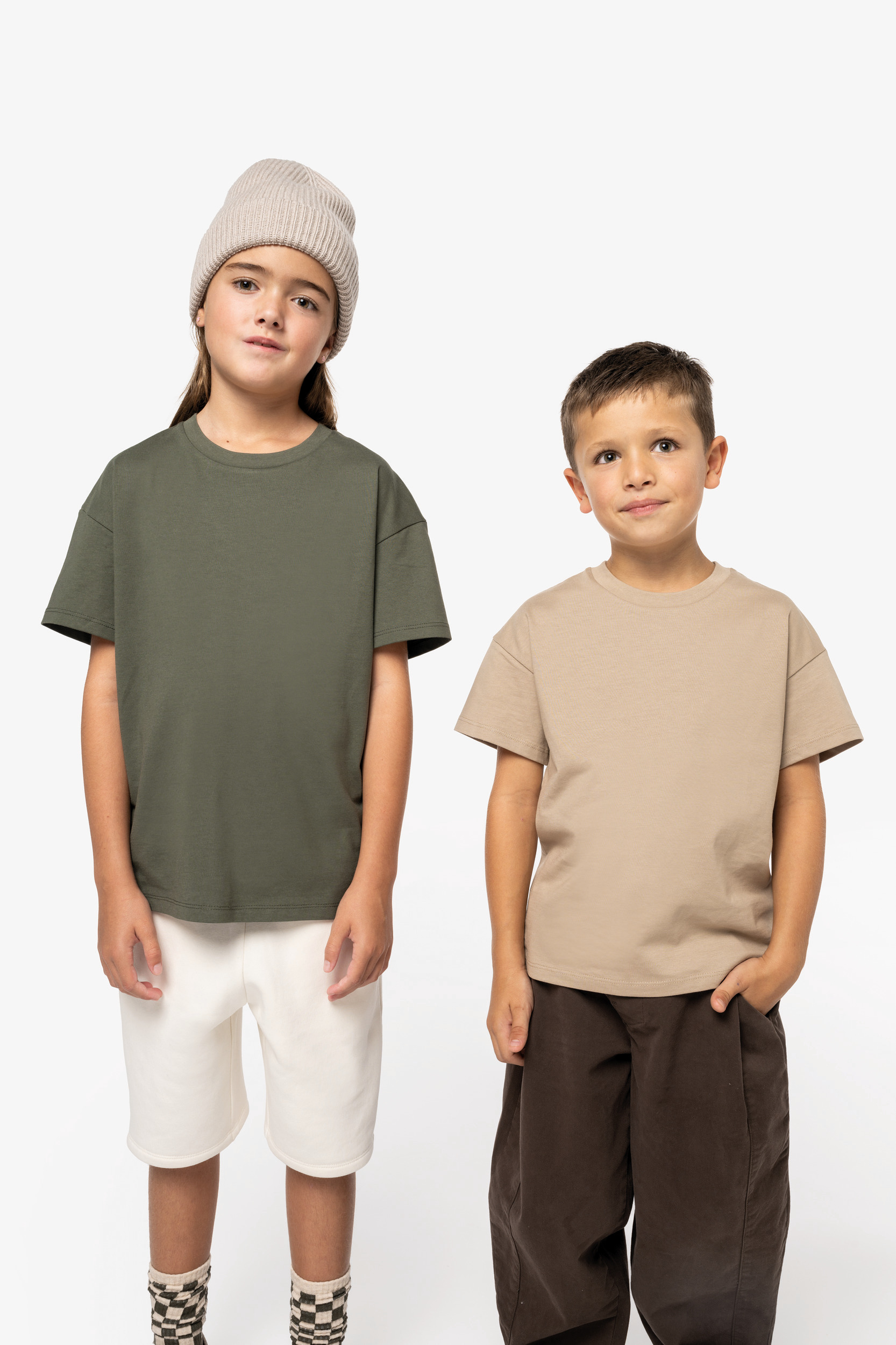 Native Spirit Kids eco-friendly dropped shoulders t-shirt [NS340]
