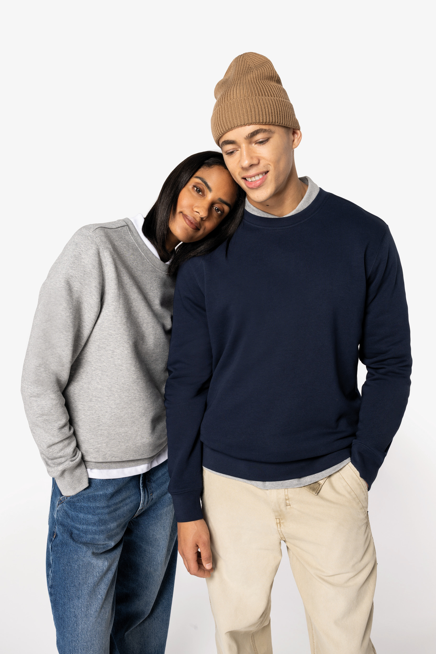 Native Spirit Eco-friendly unisex round neck sweatshirt [NS443]