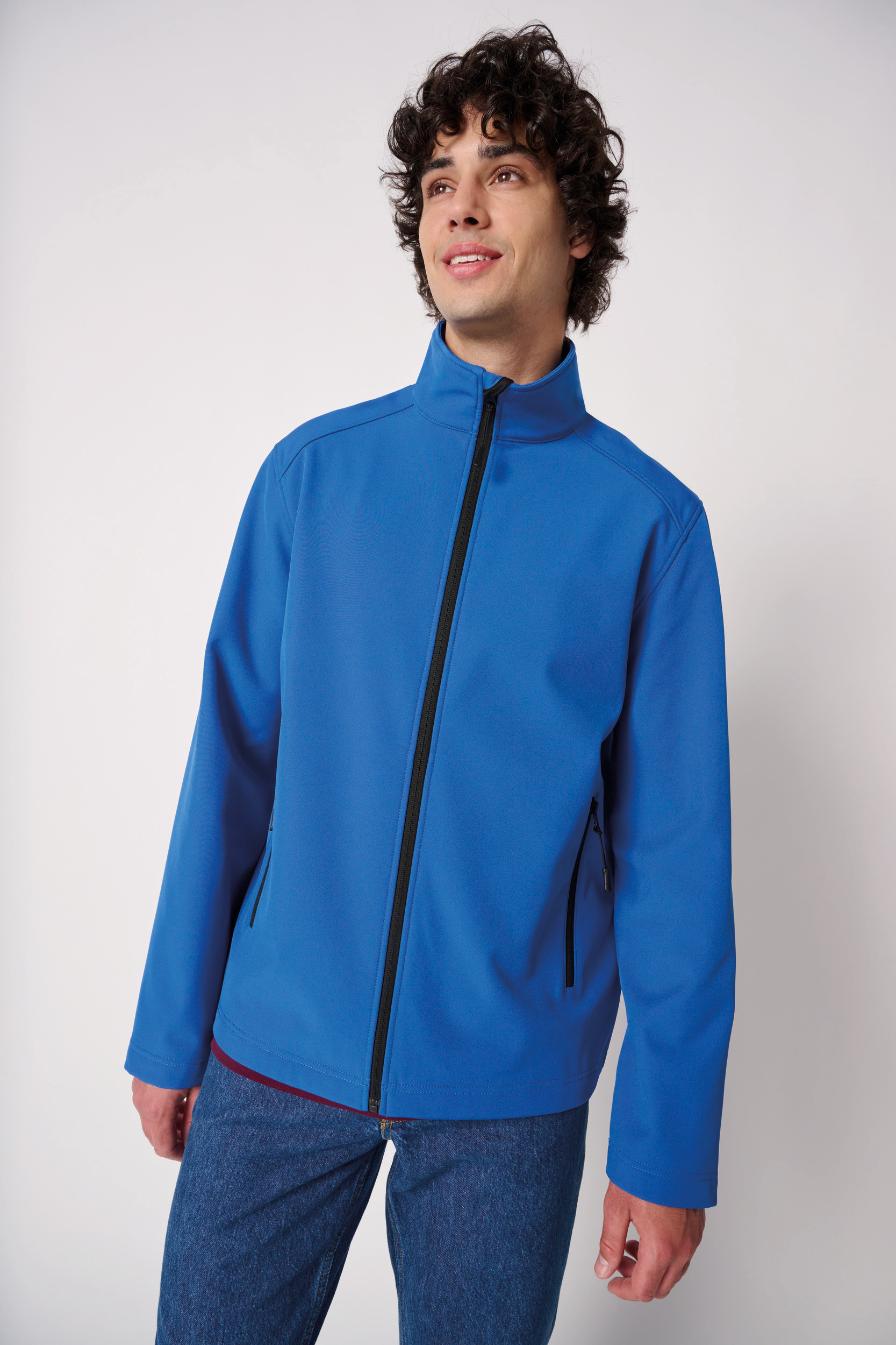 Ideal Basic Brand Mens basic softshell jacket [IB410]