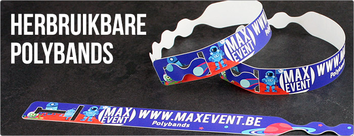 herbruikbare plastic polsbandjes